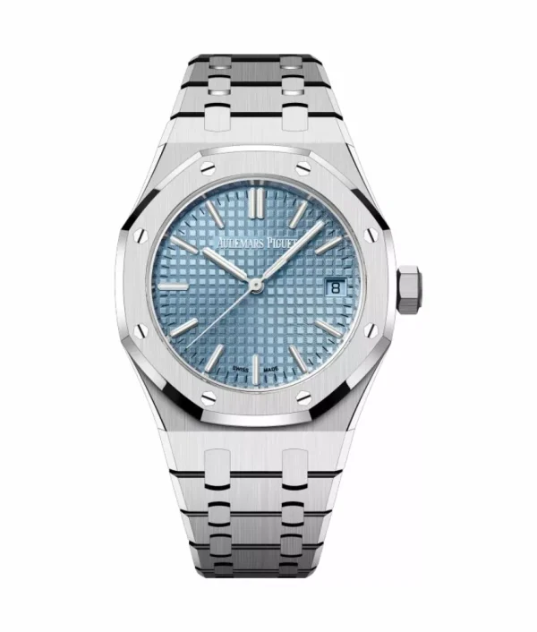 Audemars Piguet - Royal Oak Selfwinding - 37 Stainless Steel - Ice Blue - Unisex Watch