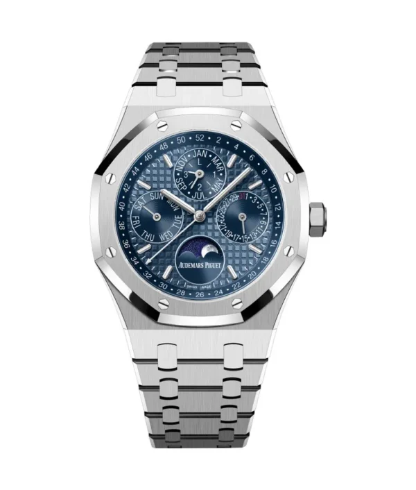 Audemars Piguet - Royal Oak Perpetual Calendar - Blue Dial Steel - 41mm - Unisex Watch