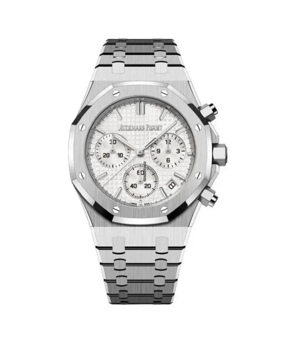 Audemars Piguet - Royal Oak Chronograph - Automatic Silver Dial - 41 mm - Men’s Watch